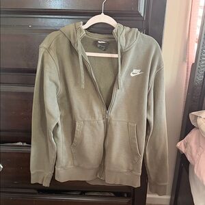 Nike Sage Green Full-Zip Hoodie